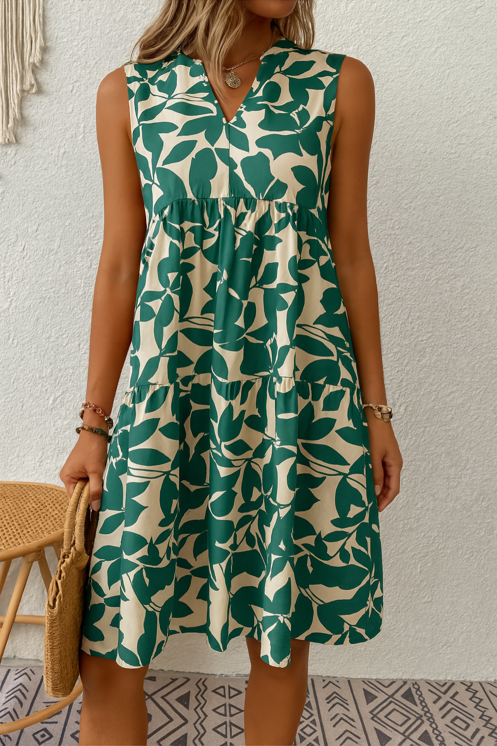 Tessa - Zomerse Midi Jurk