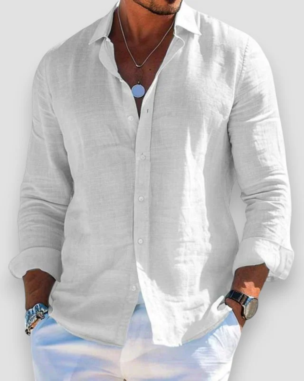 Casual Men's Blouse