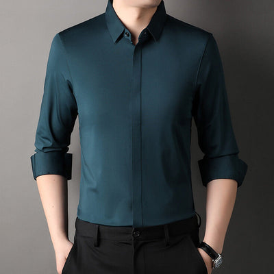 Pietro™ | Camicia Elasticizzata Antipiega da Uomo