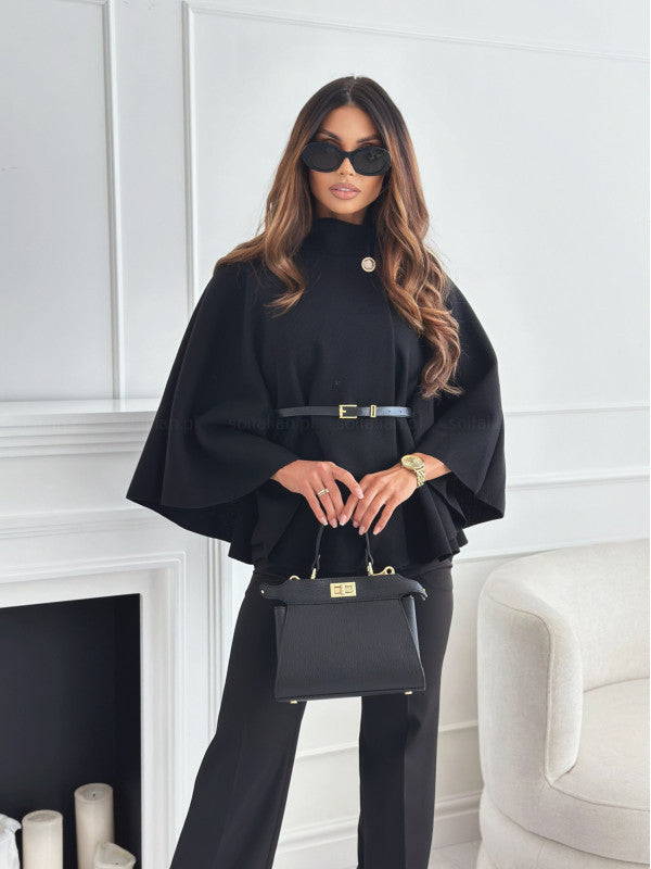 Lea | Chic butterfly jacket with belt