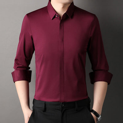 Pietro™ | Camicia Elasticizzata Antipiega da Uomo