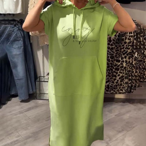 Ebba™ | Casual dress with hood and feminine fit