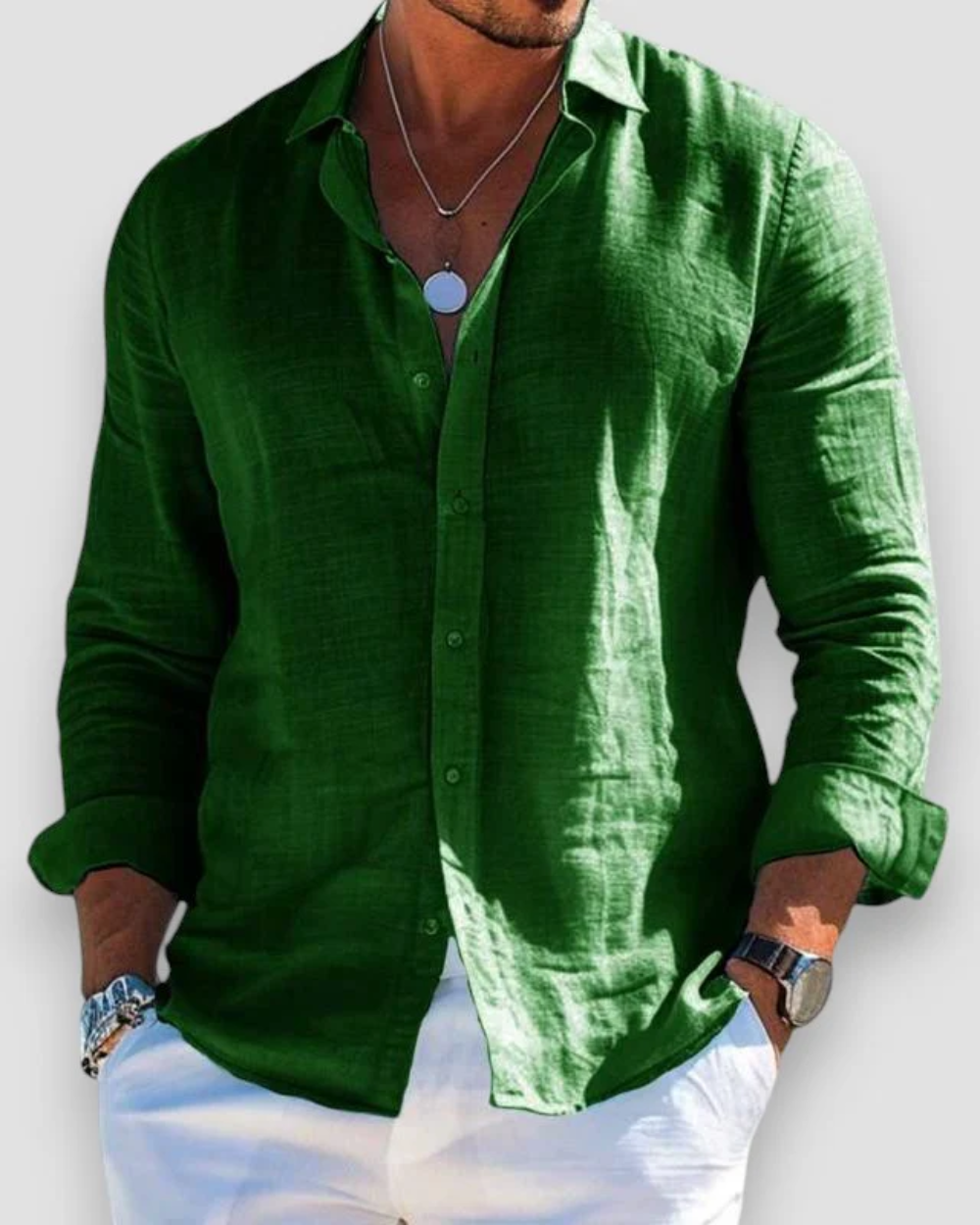 Casual Men's Blouse