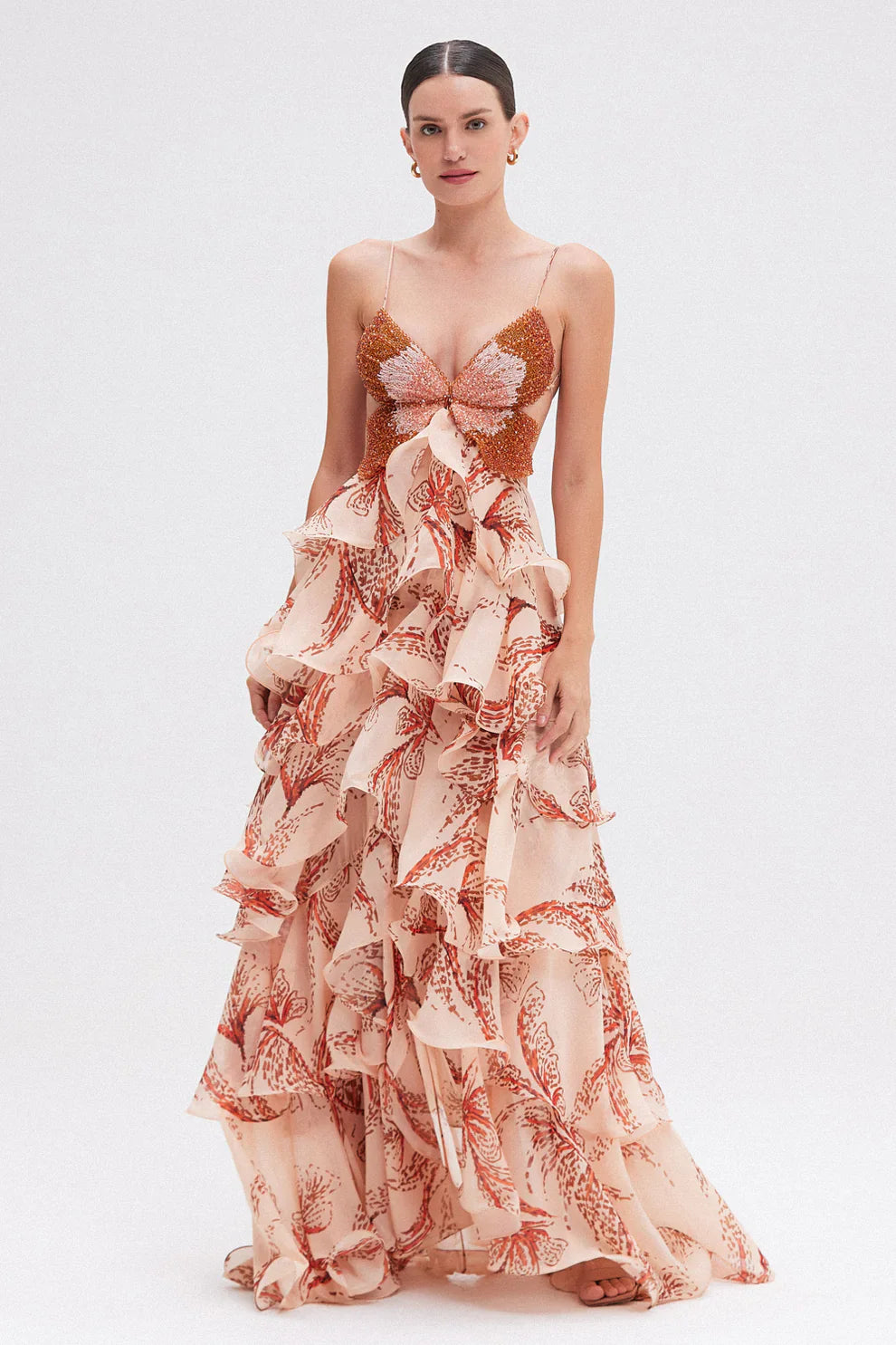 Nahia | Dress with Ruffle