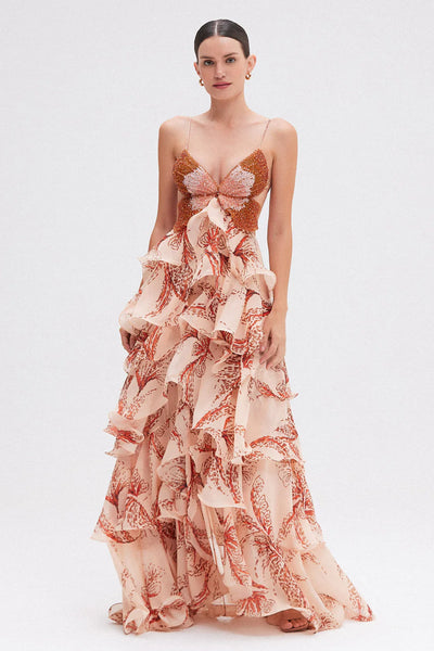Nahia | Dress with Ruffle