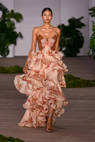 Nahia | Dress with Ruffle