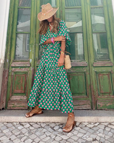 Iris | Bohemian Maxi Dress