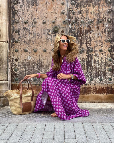 Iris | Bohemian Maxi Dress