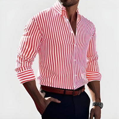 Alex | Striped men's shirt - Smart & confident