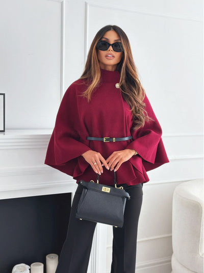 Lea | Chic butterfly jacket with belt