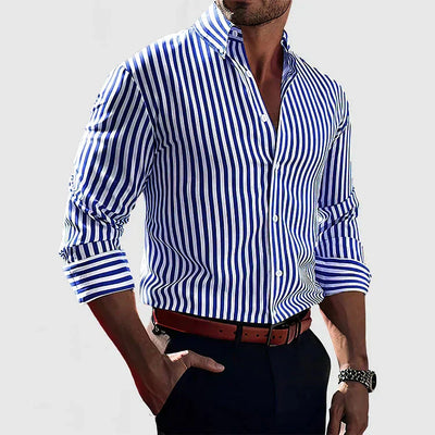 Alex | Striped men's shirt - Smart & confident